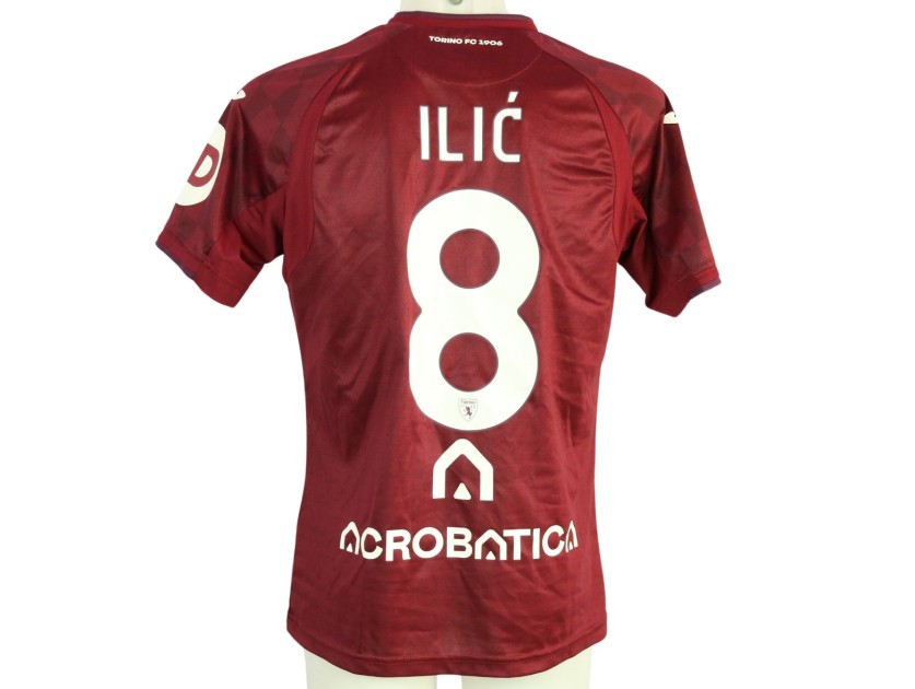 Maglia Ilić unwashed Torino vs Cosenza, Coppa Italia 2024