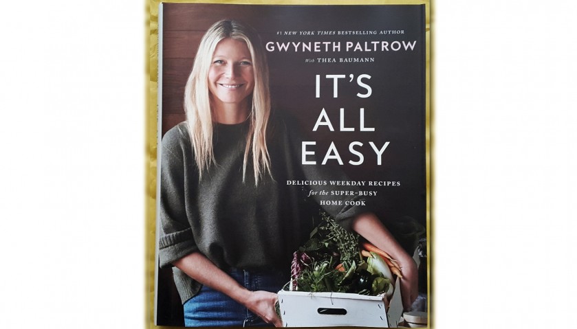 “It's All Easy” Book Signed by Gwyneth Paltrow