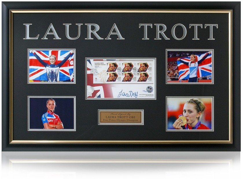 Ciclismo Olimpiadi di Londra 2012 Presentazione firmata da Laura Trott 