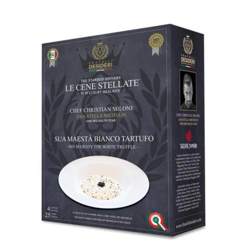 Fratelli Desideri - Meal Kit "Christian Milone - His Majesty the White Truffle"