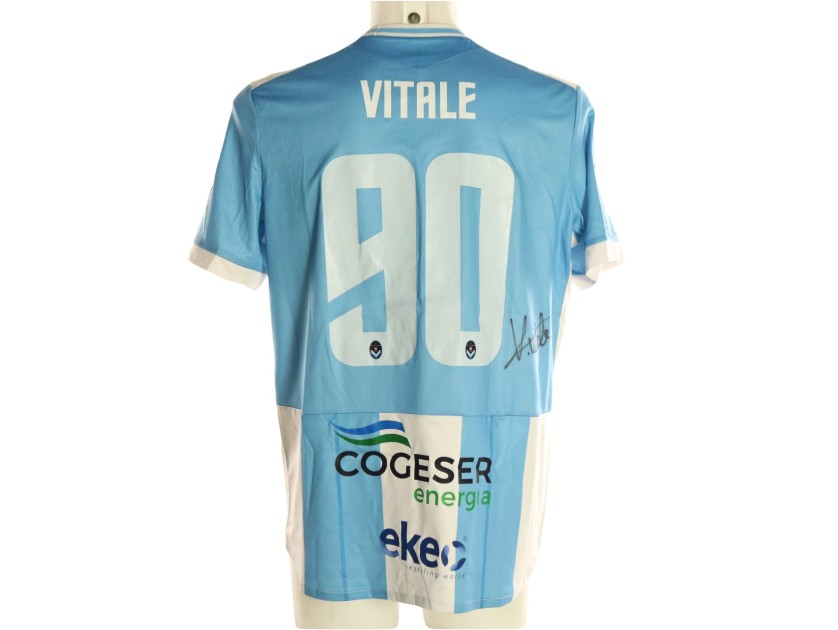Vitale's Signed Unwashed Shirt, Giana Erminio vs Inter U23 2026 - Special Patch Earth Day