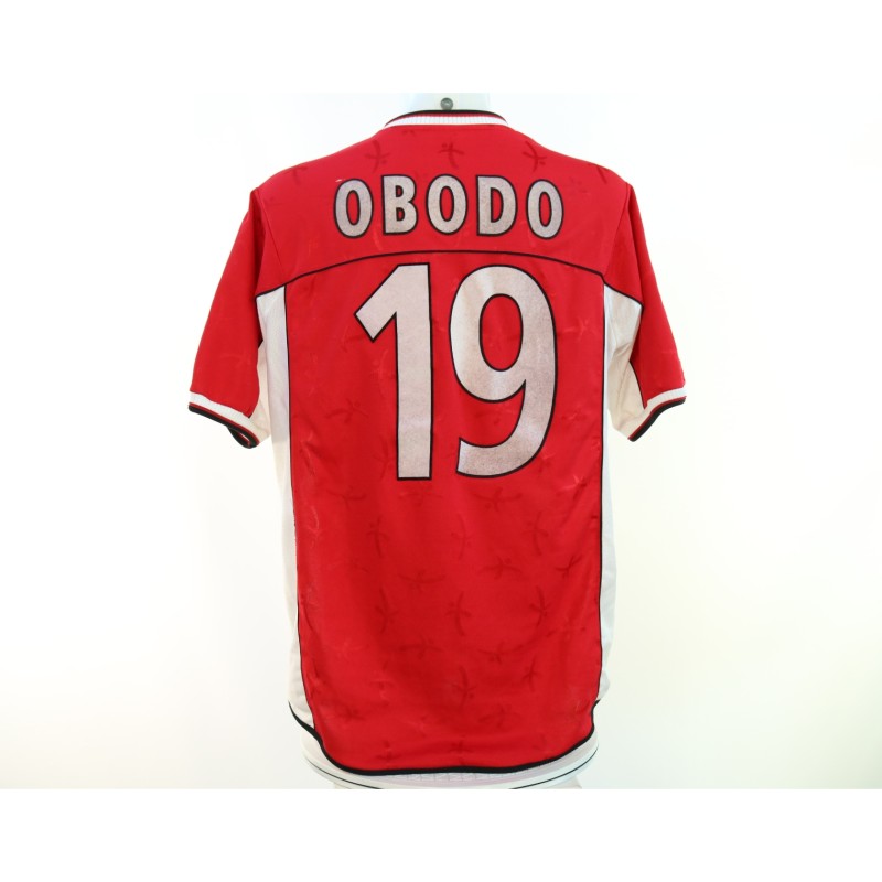 Obodo's Perugia Match-Issued Shirt, 2002/03