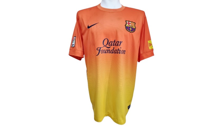 Messi's Official Barcelona Signed Shirt, 2011/12 - CharityStars