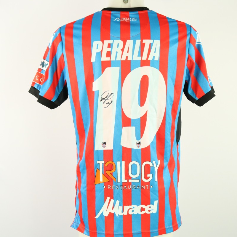Peralta's unwashed Signed Shirt, Virtus Francavilla vs Catania 2024 