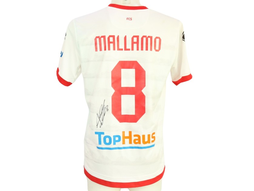 Maglia Mallamo unwashed Sudtirol vs Salernitana 2024 - Autografata