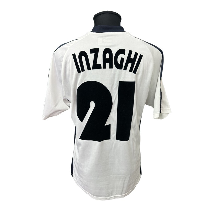 Inzaghi's Lazio Match-Issued Shirt, 2003/04