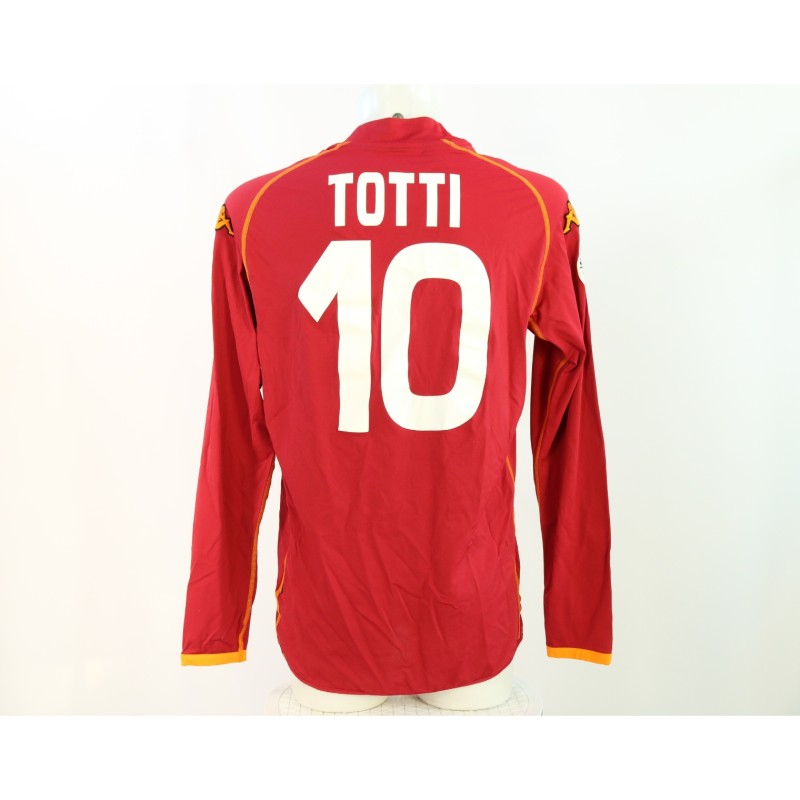 Totti's Roma Issued Shirt, 2008/09