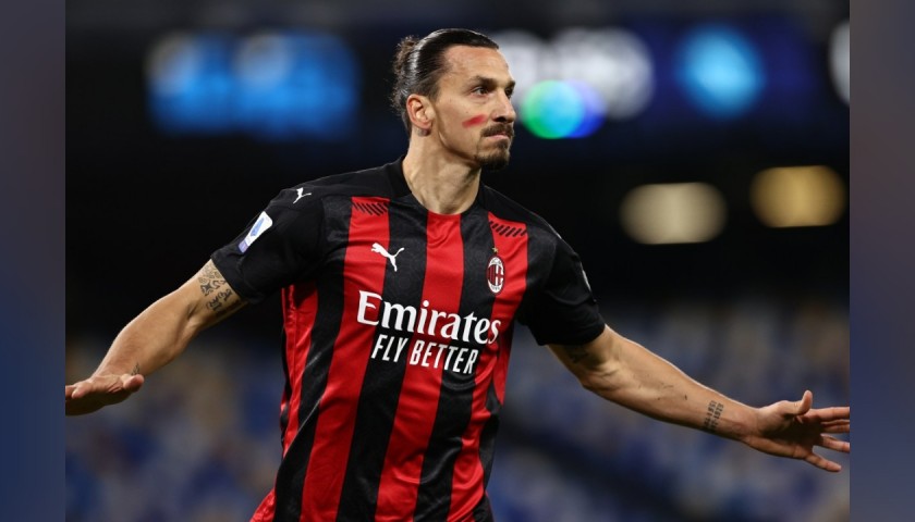 Ibrahimovic's Official AC Milan Signed Shirt, 2020/21
