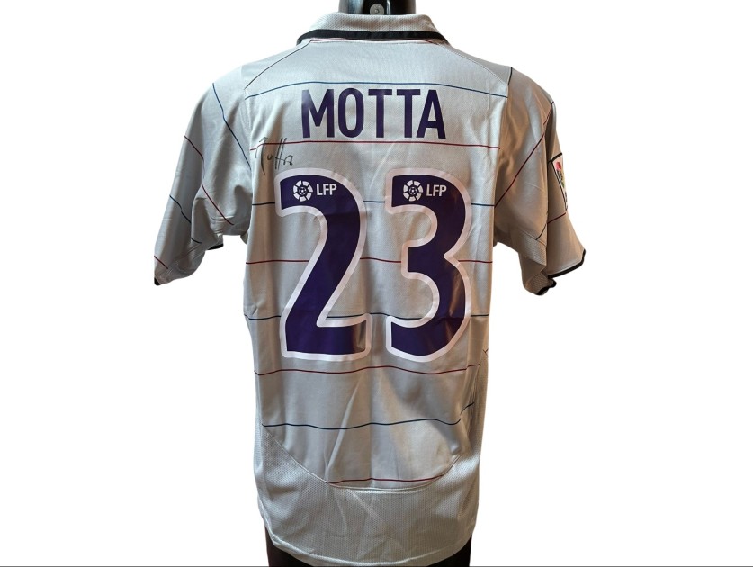 Thiago Motta Replica Barcelona Shirt, 2003/04 - Signed with video evidence