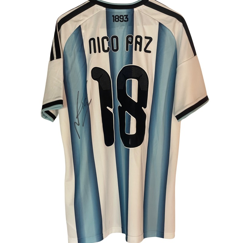 Maglia Ufficiale Nico Paz Argentina Nico Paz, 2026 - Autografata