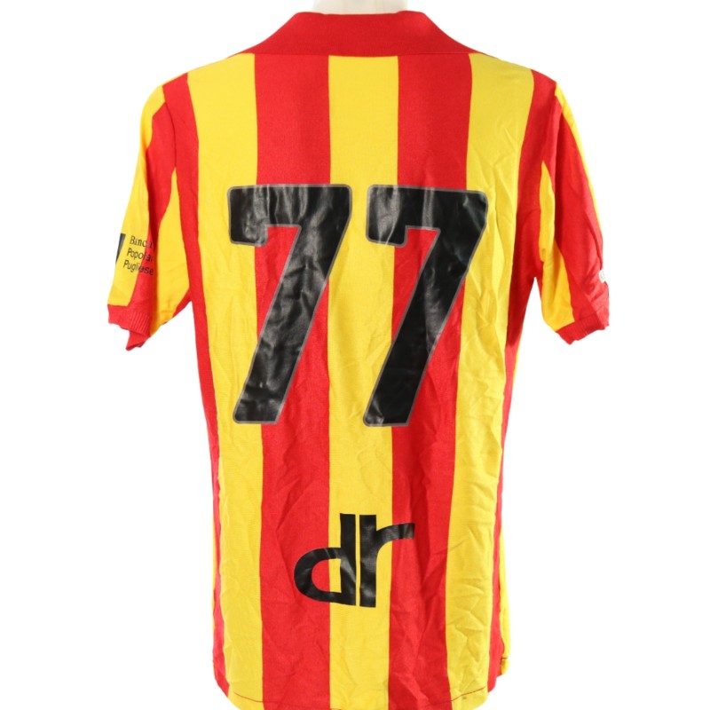Pierret's Commemorative Unwashed Shirt, Lecce vs Roma 2025