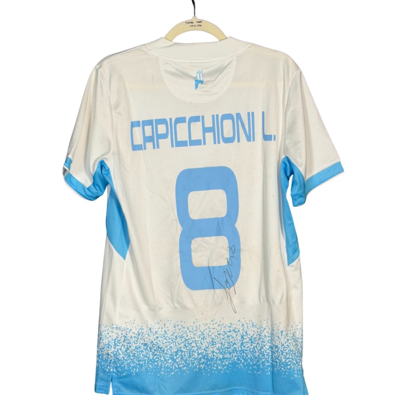 Capicchioni's Signed Unwashed Shirt, San Marino vs Faroe Islands 2026
