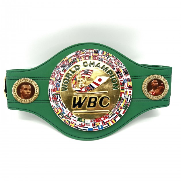 Cintura WBC autografata da Floyd Mayweather 