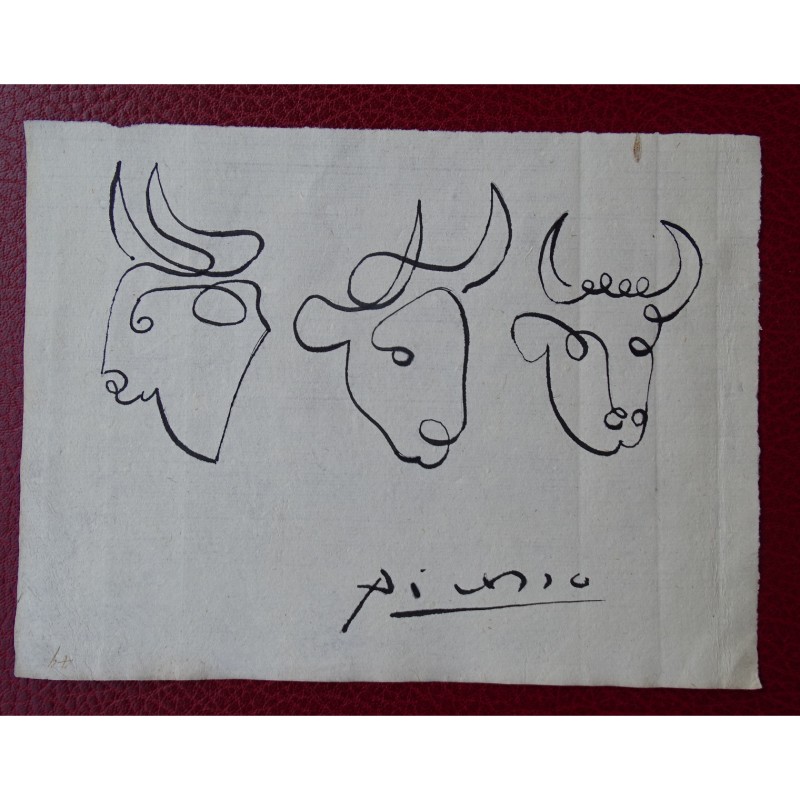 Drawing by Pablo Picasso (attributed)