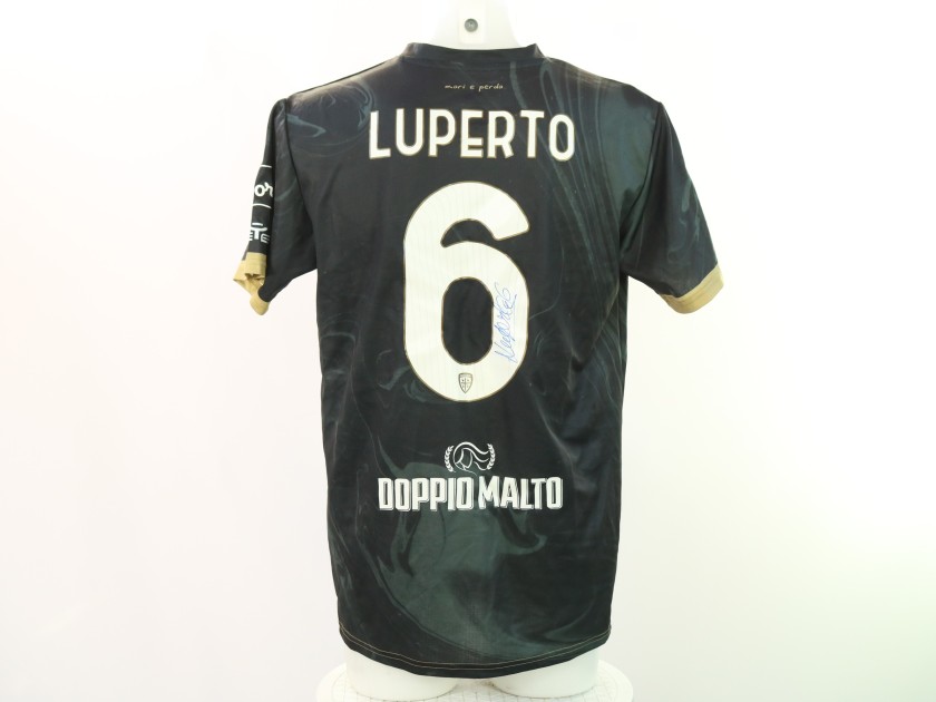 Luperto's Signed Unwashed Shirt, Lazio vs Cagliari 2024