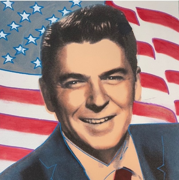 "Ronald Reagan" by Steve Kaufman