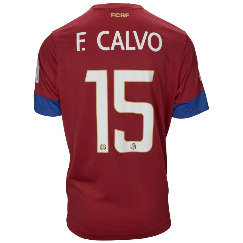 Calvo's Costa Rica Match Shirt, WC 2022