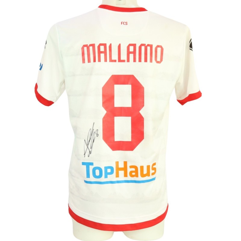 Maglia Mallamo unwashed Sudtirol vs Salernitana 2024 - Autografata