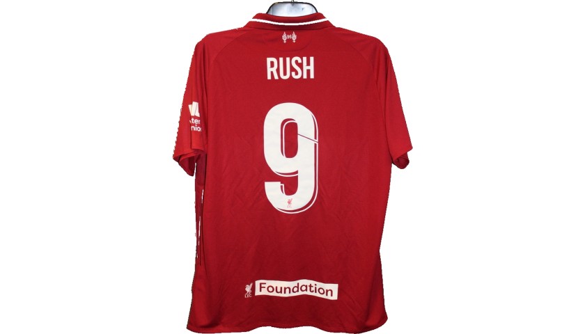 Rush's Liverpool Legends Game Issued and Signed Shirt