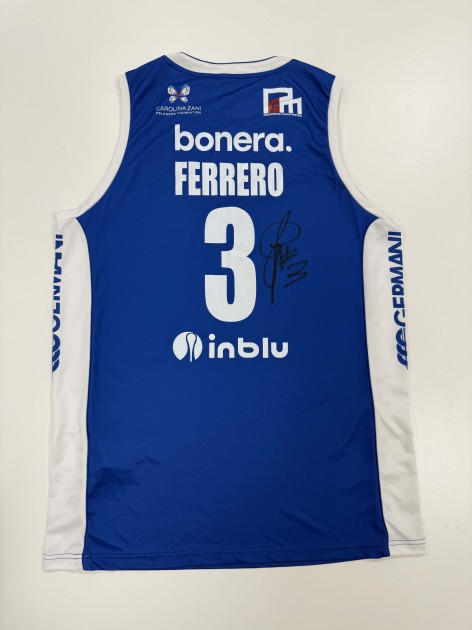 Ferrero's Germani Brescia vs Trento Signed Unwashed Set, 2024