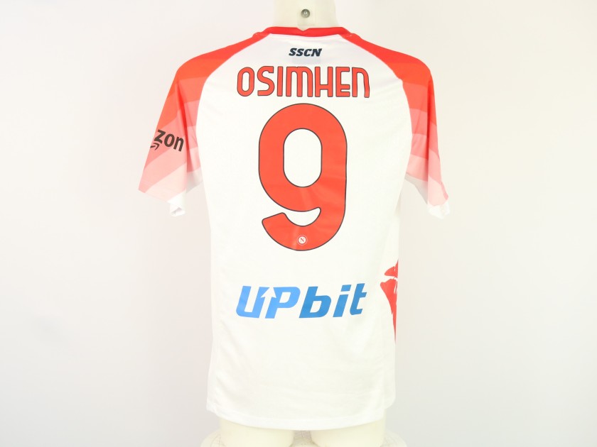 Osimhen's Napoli Issued Shirt, 2022/23