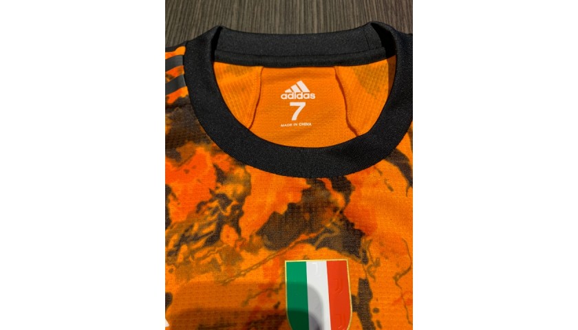 Adidas 2020-21 Juventus Third Jersey - Orange-Black