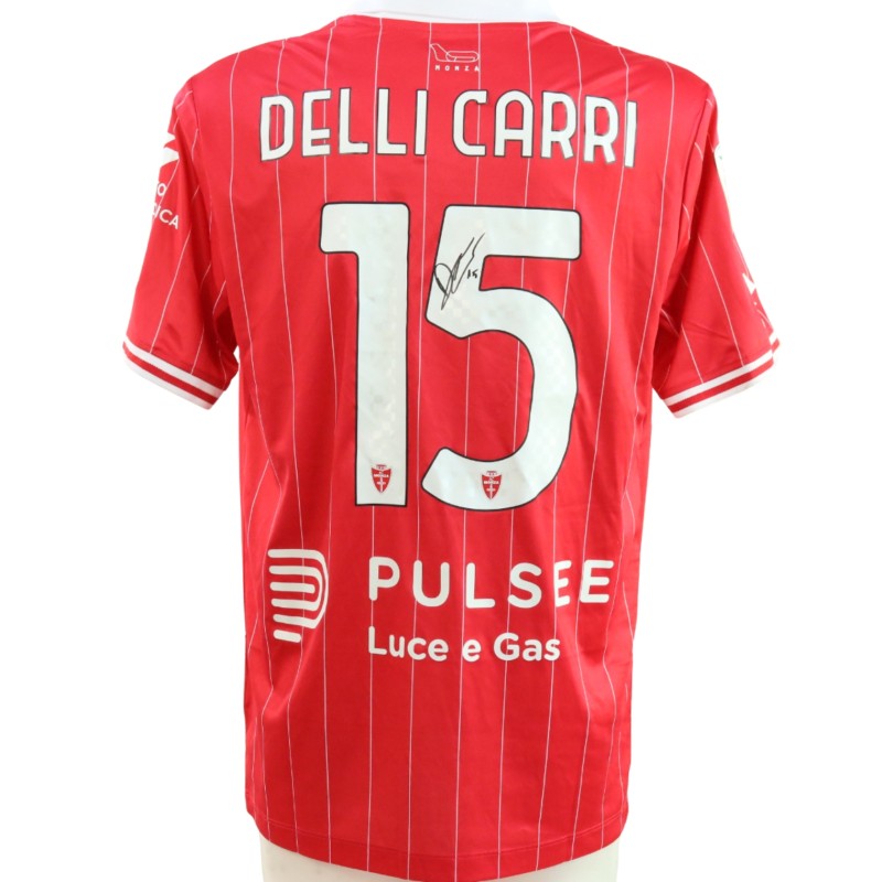 Delli Carri's Signed Unwashed Shirt, Monza vs Avellino 2026