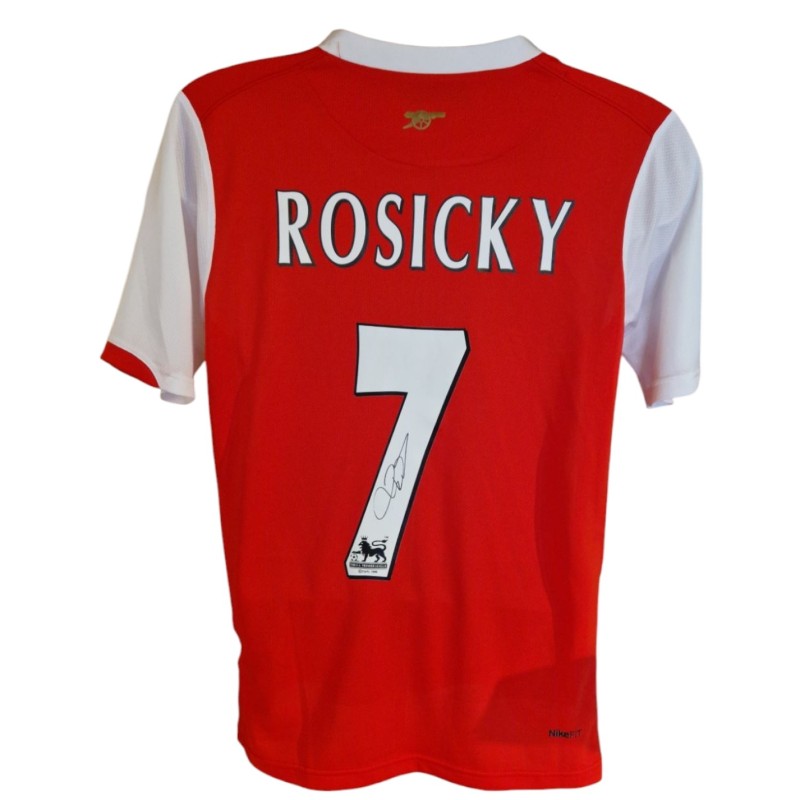 Tomas Rosicky's Arsenal 2006/07 Signed Replica Shirt