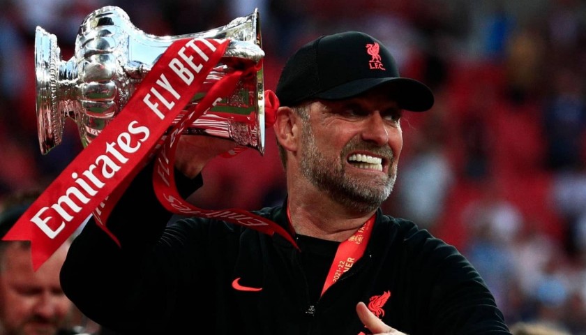 Jürgen Klopp's Signed Liverpool FA Cup Final 2022 Programme