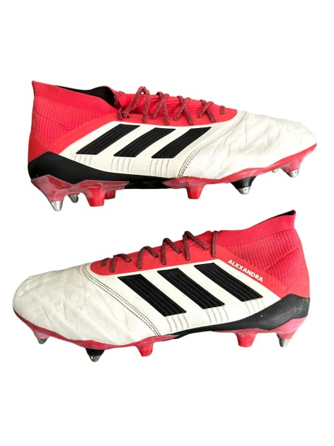 Radu's Lazio Match-Worn Adidas Shoes