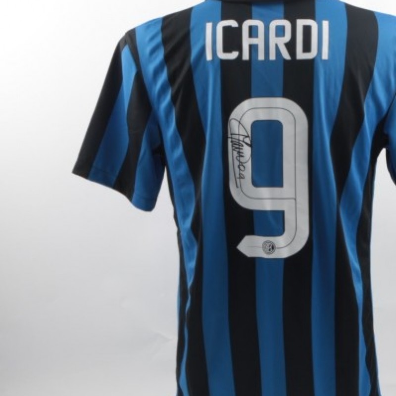 Maglia ufficiale Icardi Inter, Serie A 2015/2016 - autografata