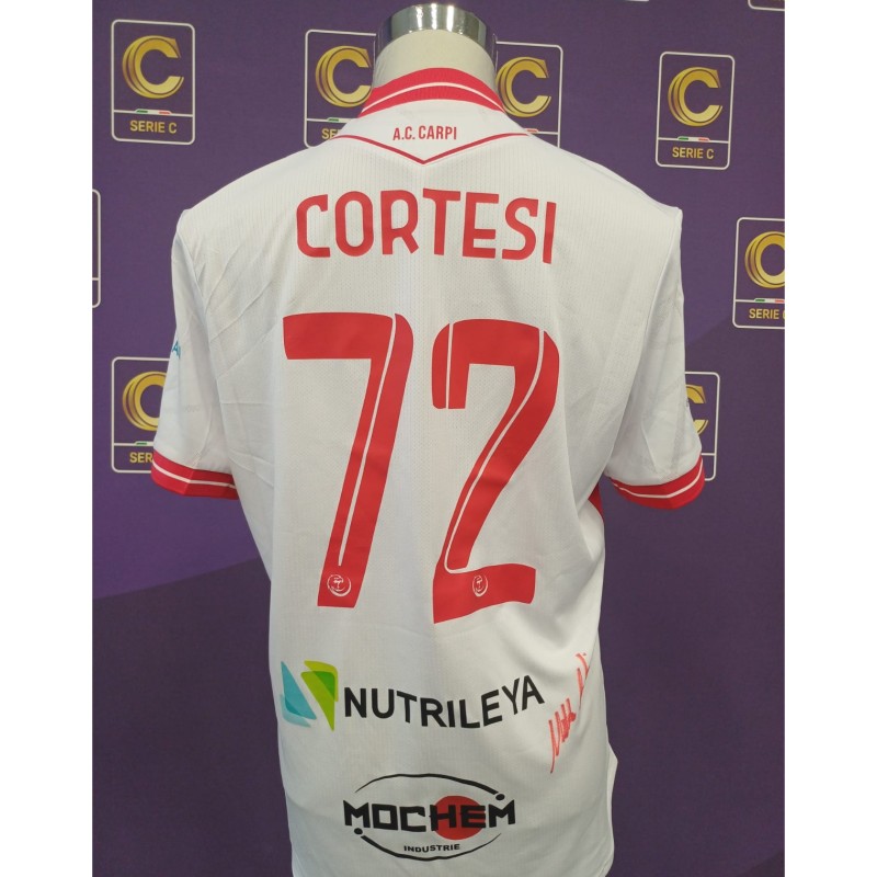 Cortesi's Carpi Signed Issued Shirt, 2025/26