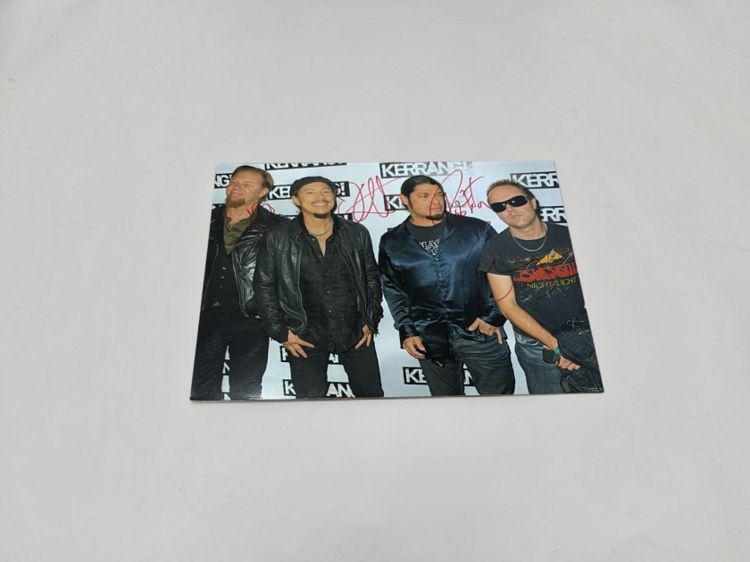Metallica Signed Photograph