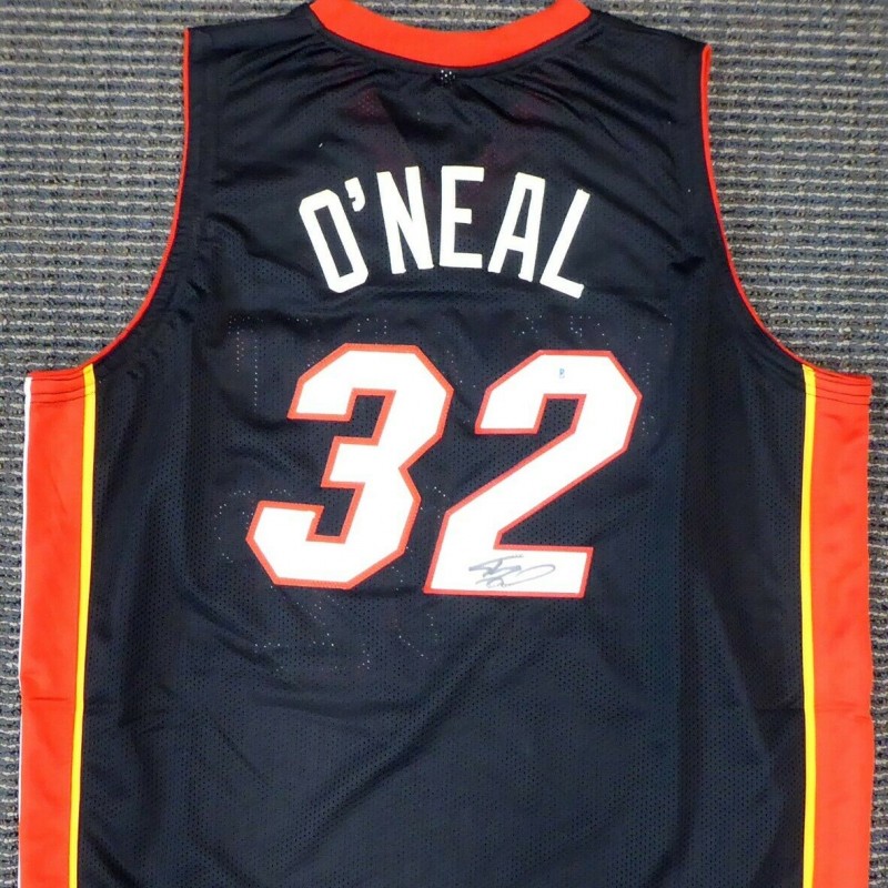 Shaquille O’Neal Signed Miami Heat Jersey