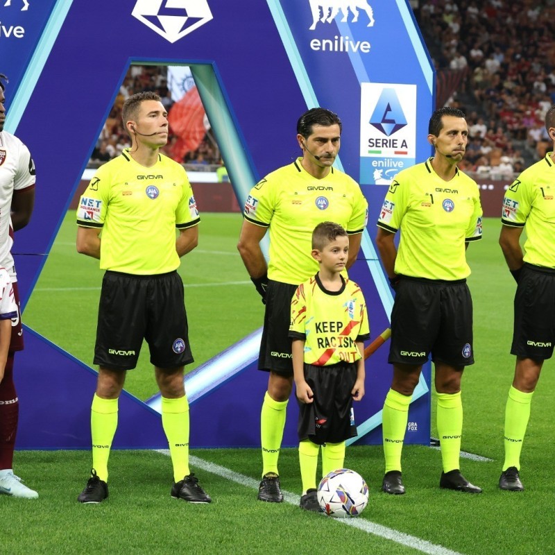 Scendi in campo come Mascotte in occasione del match Milan vs Lazio di Serie A