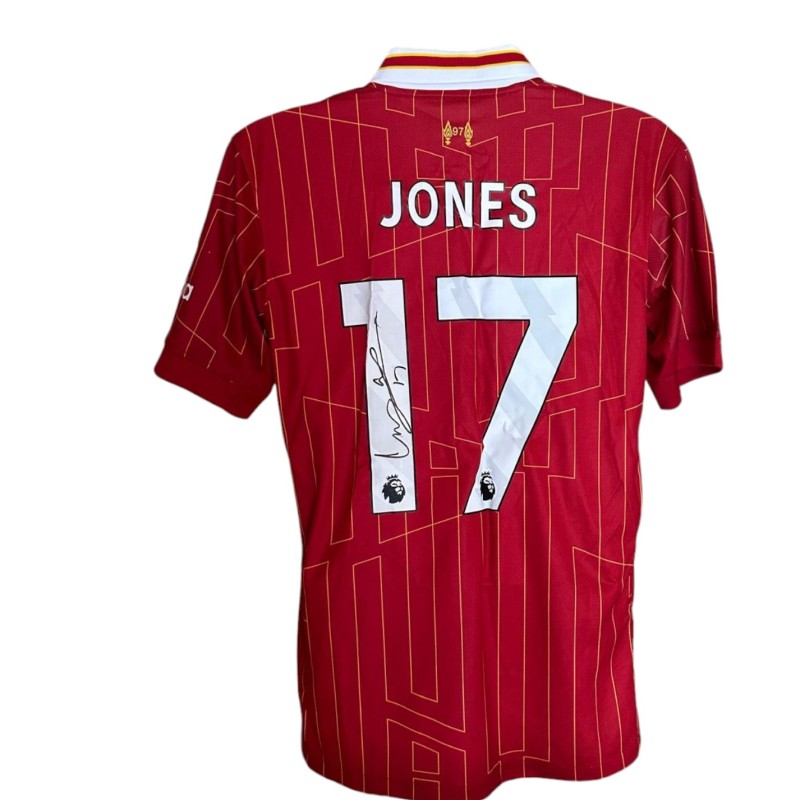 Curtis Jones' Liverpool 2023/24 Signed Replica Shirt