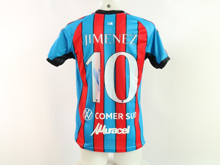 Jimenez's Catania vs Casertana Signed Unwashed Shirt, 2025