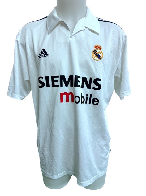 Real Madrid Official Shirt, UCL 2002/03 - 1902-2002 Centenary Special Patch