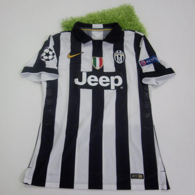 Marchisio's Champions League match worn and signed shirt