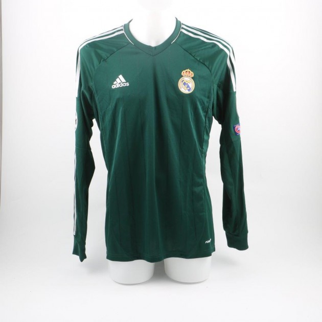 Ozil's Real Madrid match issued/worn shirt, Champions League 2012/2013