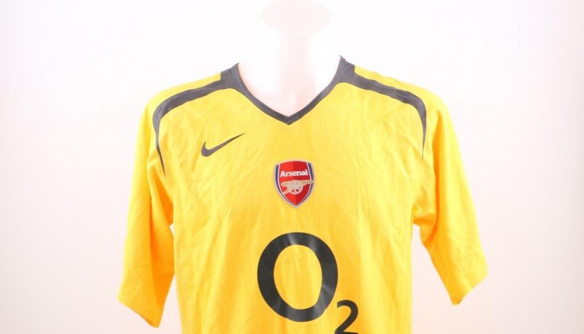 Henry's Arsenal match issued/worn shirt, Champions League 2005/2006