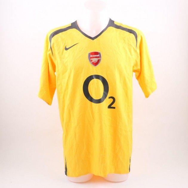 Henry's Arsenal match issued/worn shirt, Champions League 2005/2006