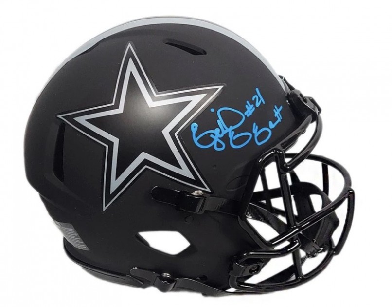 Ezekiel Elliott Signed Dallas Cowboys Football Helmet