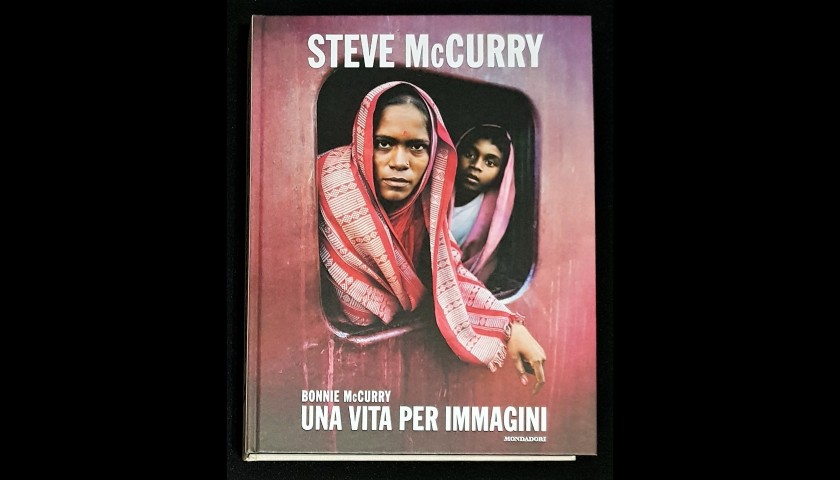 "Una vita per immagini" Signed by Steve McCurry 