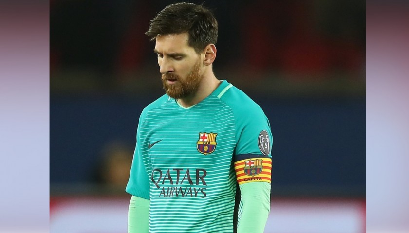 Messi's Match-Issue/Worn Shirt, CL 2016/17