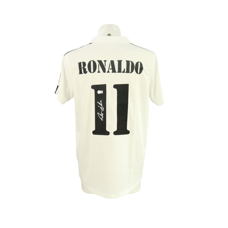 Maglia replica Ronaldo Real Madrid, 2004/05 - Autografata