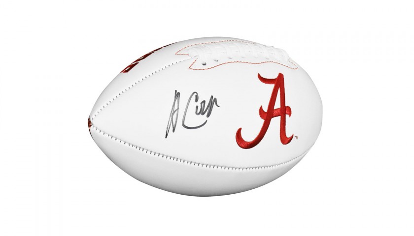 Alabama Crimson Tide Official NFL Football Signed by Amari Cooper