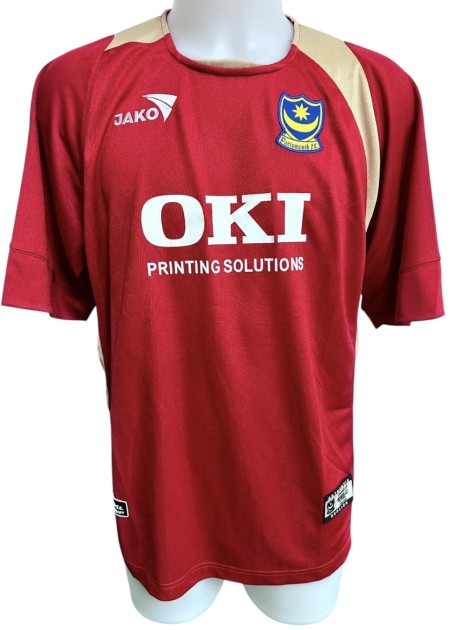 Portsmouth vs Inter Match-Worn Shirt, 2005