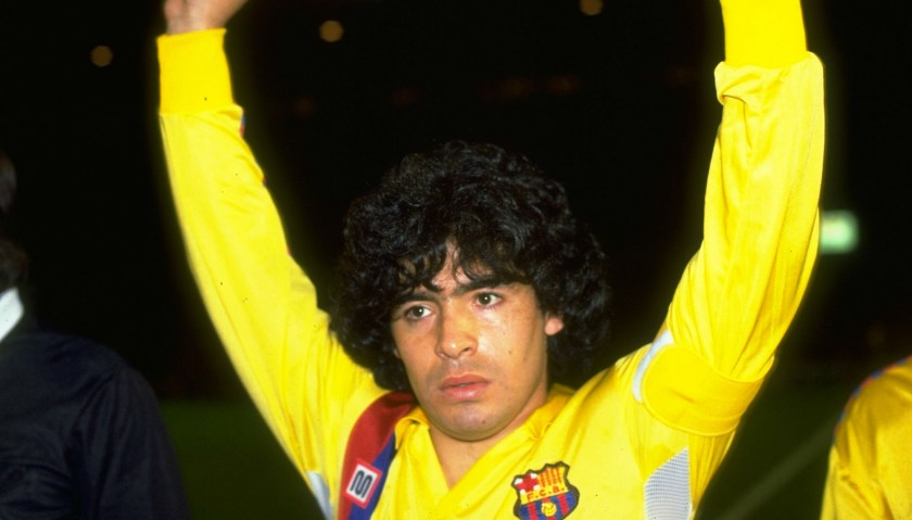 Maradona's Official Barcelona Shirt, 1983/84