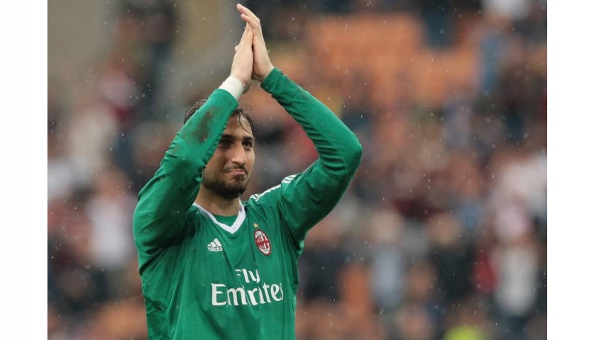 Donnarumma's AC Milan Match Shirt, 2017/18